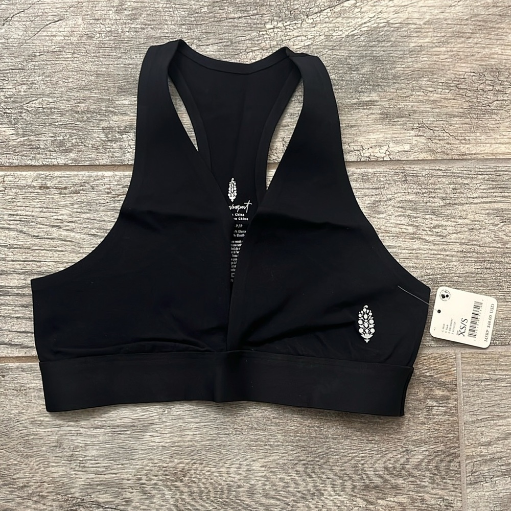 Black Women's Sports Bra